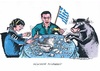 Cartoon: Griechisches Puzzle (small) by mandzel tagged griechenland,vertrauen,feinarbeit,eu,tsipras,euro,bruchporzellan