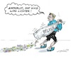 Cartoon: In der Pflege fehlen Milliarden (small) by mandzel tagged lauterbach,pflege,finanzprobleme