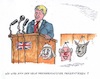 Cartoon: Johnson (small) by mandzel tagged großbritannien,premierminister,brexit,johnson