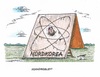 Cartoon: Kernproblem Kim (small) by mandzel tagged nordkorea,kim,atomkern