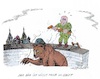 Cartoon: Kontrollverlust (small) by mandzel tagged putin,russland,krieg,umsturzversuche
