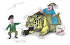 Cartoon: Lukoschenko lacht sich schlapp (small) by mandzel tagged lukoschenko,mandzel,belarus,flüchtlinge,polen,eu,wertegemeinschaft,grenzen,schleuser