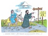 Cartoon: Maria und Josef (small) by mandzel tagged corona,impfungen,pandemie,maria,joseph,bethlehem,herberge,stall