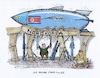 Cartoon: Raketenmann (small) by mandzel tagged nordkorea,kim,raketen,bomben,kriegsgefahr,verteidigung