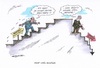 Cartoon: Rauf und runter (small) by mandzel tagged rente,renteneintrittsalter,rentenniveau,rentenreform