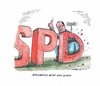 Cartoon: SPD Kanzlerkanditat Steinbrück (small) by mandzel tagged steinbrück,spd,kanzlerkandidat,durchgesetzt