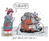 Cartoon: Statt GroKo Krötenkoalition (small) by mandzel tagged union,spd,regierungsbildung,votum,kröten