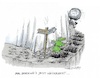 Cartoon: Ungewisse Zukunft (small) by mandzel tagged tempolimit,groko,zukunft,politik,deutschland