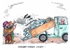 Cartoon: Waffenlieferungen in den Irak (small) by mandzel tagged waffenlieferungen,steinmeier,kurden,nordirak