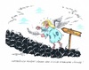 Cartoon: Waffenruhe in Nahost (small) by mandzel tagged friedensengel,nahost,bomben,gepflasterter,weg,hoffnung,auf,frieden