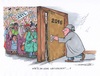 Cartoon: Was erwartet uns 2016 ? (small) by mandzel tagged neues,jahr,flüchtlingsströme,asyl,michel