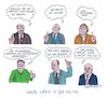 Cartoon: Was Politiker schon sagen... (small) by mandzel tagged politikerworte,phrasen,lügen,deutschland,wichtigtuer,angeber