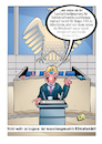 Cartoon: Bundestag (small) by stefanbayer tagged bundestag,politik,politiker,verhandeln,verhandlung,wetter,klima,klimawandel,interessen,zukunft,tempo130,kohlekraftwerke,windkraft,fossil,atomkraft,stefanbayer,bay