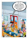 Cartoon: Neun-Euro-Ticket (small) by stefanbayer tagged deutschebahn,bahn,neuneuroticket,rettungsdienst,sparen,mobilität,zug,finanzen,sanitäter,bay,stefanbayer