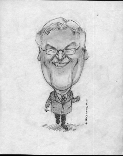 Cartoon: Frank-Walter Steinmeier - frente (medium) by Lalo Flores tagged steinmeier