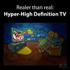 Cartoon: Hyper-High Definition TV (small) by Andreas Pfeifle tagged hd,hdtv,high,definition,tv,real,reality
