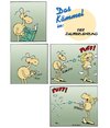Cartoon: Kämmel - Der Zauberlehrling (small) by Andreas Pfeifle tagged kämmel,zaubern,zauberlehrling