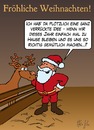Cartoon: Nikolaus-spontan (small) by Andreas Pfeifle tagged nikolaus,weihnacht,rentier,weihnachtsmann,spontan,idee,frohe,weihnachten