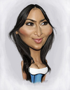 Cartoon: Kim Kardashian (small) by rocksaw tagged kim,kardashian