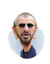 Cartoon: Ringo Starr (small) by rocksaw tagged ringo,starr