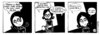Cartoon: Donna Chaotic - Deep Black Hole (small) by gothink tagged comic,strip,goth,punk,rock,metal,alternative,underground,horror,music,girl,teen,depression,black,hole