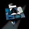 Cartoon: Boxer on noir (small) by Michele Rocchetti tagged boxe boxer vintage noir vectors fictional character abstract
