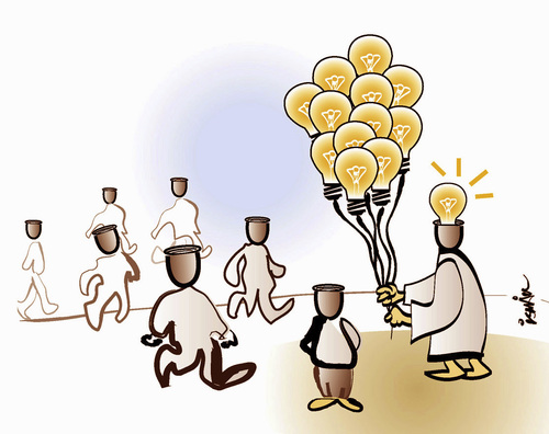 Cartoon: BULB (medium) by ismail dogan tagged bulb