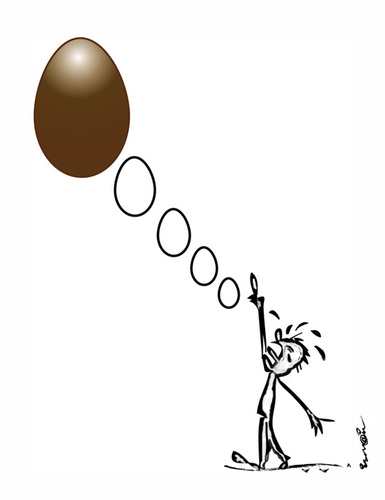 Cartoon: HAPPY EASTER !.. (medium) by ismail dogan tagged happy,easter