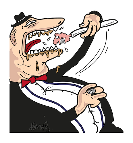 Cartoon: hygiene (medium) by ismail dogan tagged toothbrush