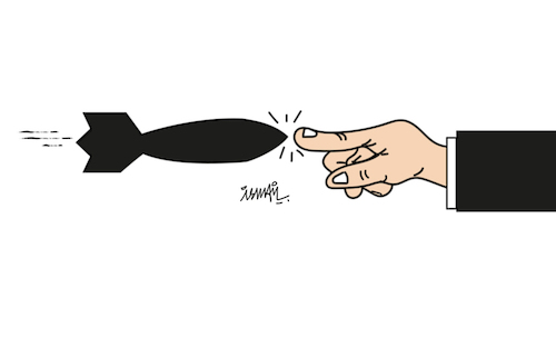 Cartoon: Stop the War (medium) by ismail dogan tagged war