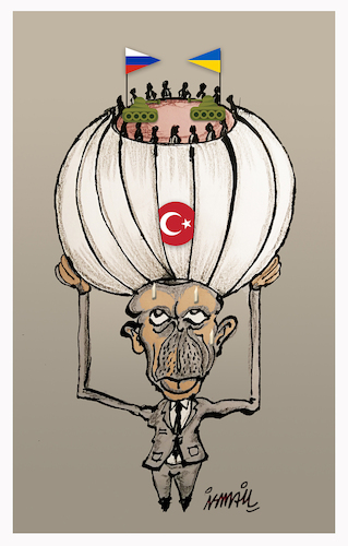 Cartoon: talks in Istanbul (medium) by ismail dogan tagged istanbul