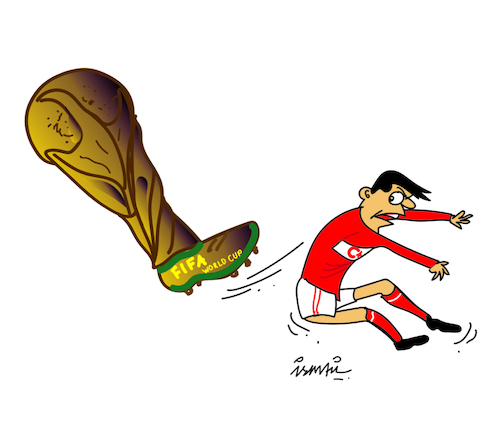 Cartoon: Türkiye (medium) by ismail dogan tagged world,cup,2026