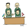 Cartoon: Erdogan Zelensky (small) by ismail dogan tagged erdogan,zelensky