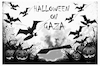 Cartoon: Halloween (small) by ismail dogan tagged halloween