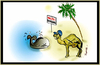 Cartoon: BORDER (small) by ismail dogan tagged halte