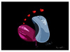 Cartoon: LOVE !.. (small) by ismail dogan tagged amour