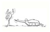 Cartoon: PEACE and WAR  !... (small) by ismail dogan tagged peace