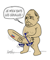 Cartoon: Putin (small) by ismail dogan tagged poutine