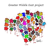 Cartoon: Puzzle (small) by ismail dogan tagged middle,east