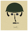 Cartoon: soldier (small) by ismail dogan tagged soldier