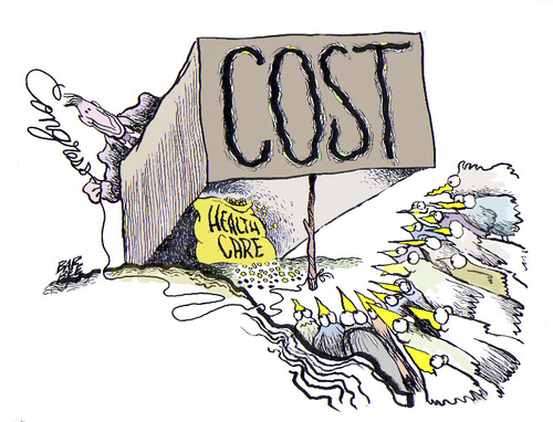 Cartoon: health bill (medium) by barbeefish tagged control