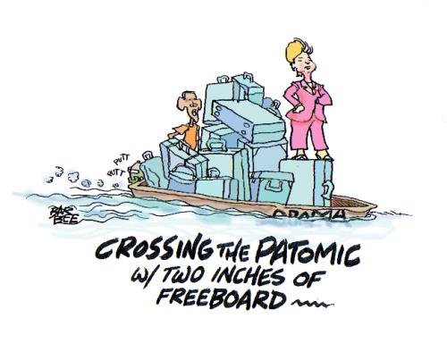 Cartoon: SHIFTING THE BAGGAGE (medium) by barbeefish tagged clinton
