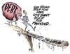 Cartoon: a step (small) by barbeefish tagged obama