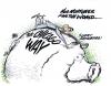Cartoon: bigger n bigger (small) by barbeefish tagged obama