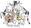 Cartoon: cows (small) by barbeefish tagged music 