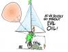 Cartoon: evil oil (small) by barbeefish tagged obama