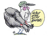 Cartoon: HEAVY HEAVY (small) by barbeefish tagged govt