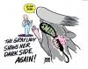Cartoon: N Y Times (small) by barbeefish tagged smear,