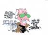 Cartoon: shades n leather jacket (small) by barbeefish tagged joe,biden