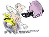 Cartoon: the RIGHT (small) by barbeefish tagged crime